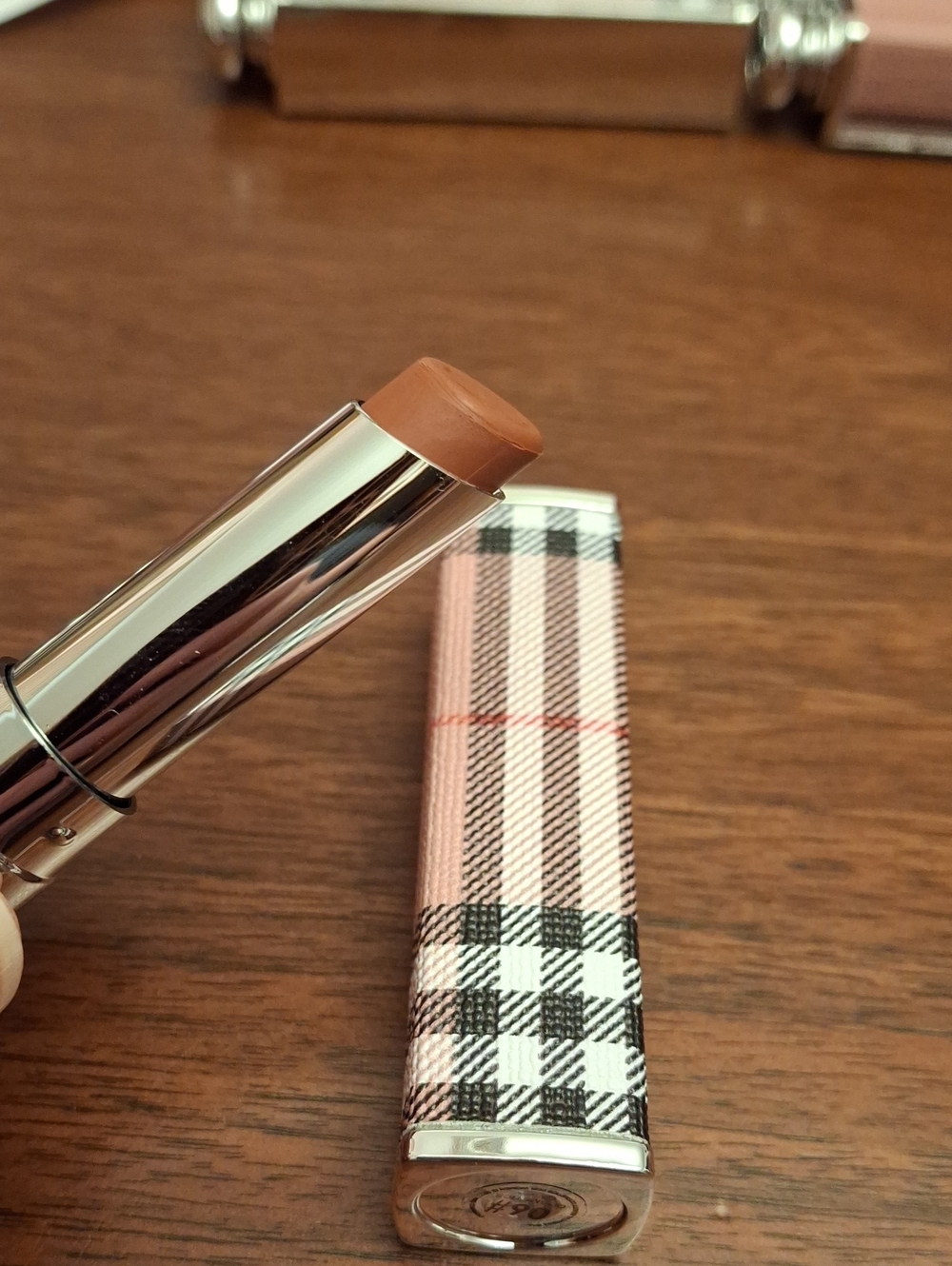 Essential Cosmetics Lipstick Plaid Case New - #6